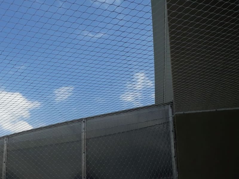 Instalação de rede de segurança em Vitória