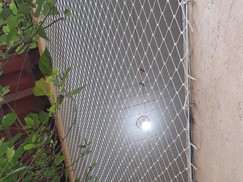 Redes de proteção para cobertura em Vitória