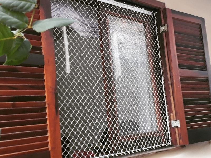 Instalação de tela protetora em Universitário, Vitória